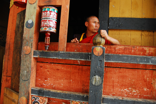 Monk, Kurjey Monastery