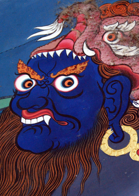 Mural Detail, Paro