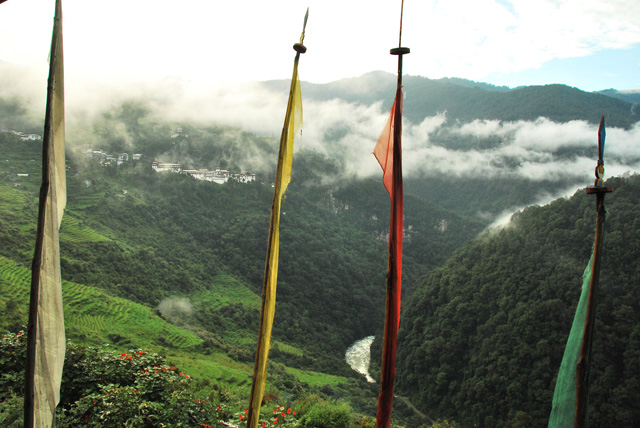 Trongsa Prayer Flags